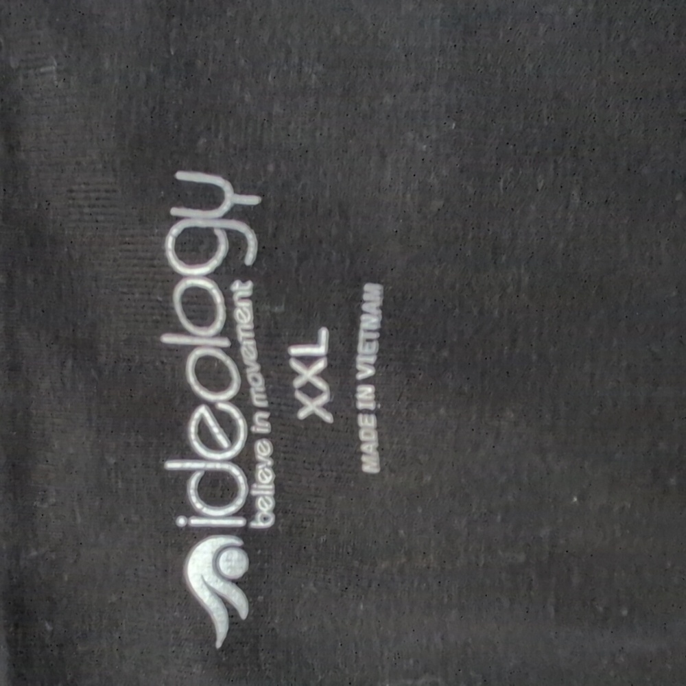 Ideology Black Leggings XXL